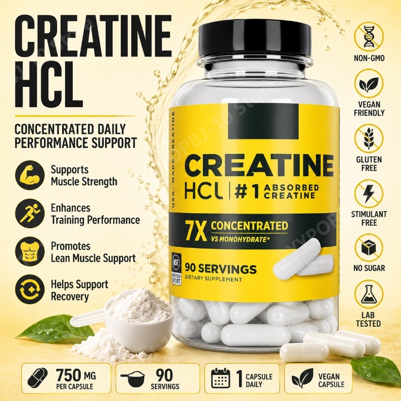 Nutrition In Fitness - Kreatin HCl 750mg 90 Kapseln Fitness