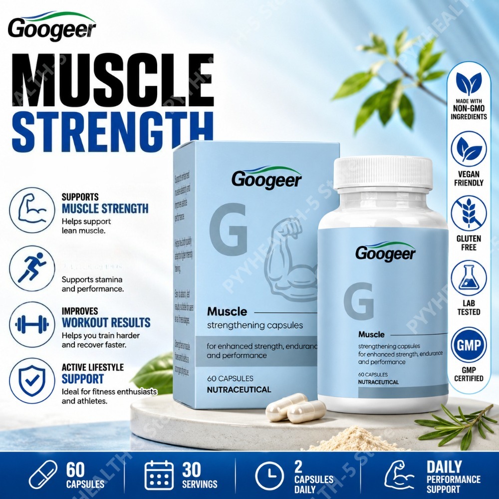 Nutrition Fitness Supplements - Tägliche Fitness-Unterstützungskapseln, 60 Stück Vitamin C