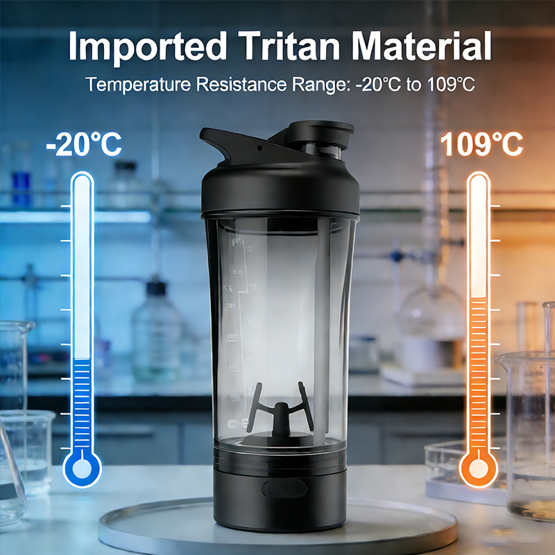 Whey Protein Isolate - Elektrische Shaker-Flasche, tragbarer automatischer Protein-Mixer, Typ-C