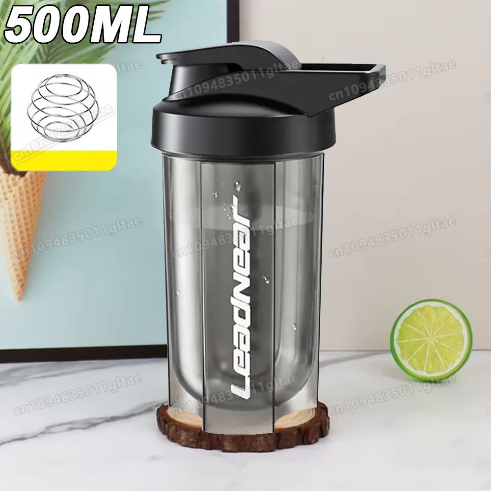 Whey Protein Isolate - 500ML Tragbare Protein Pulver Shaker Flasche