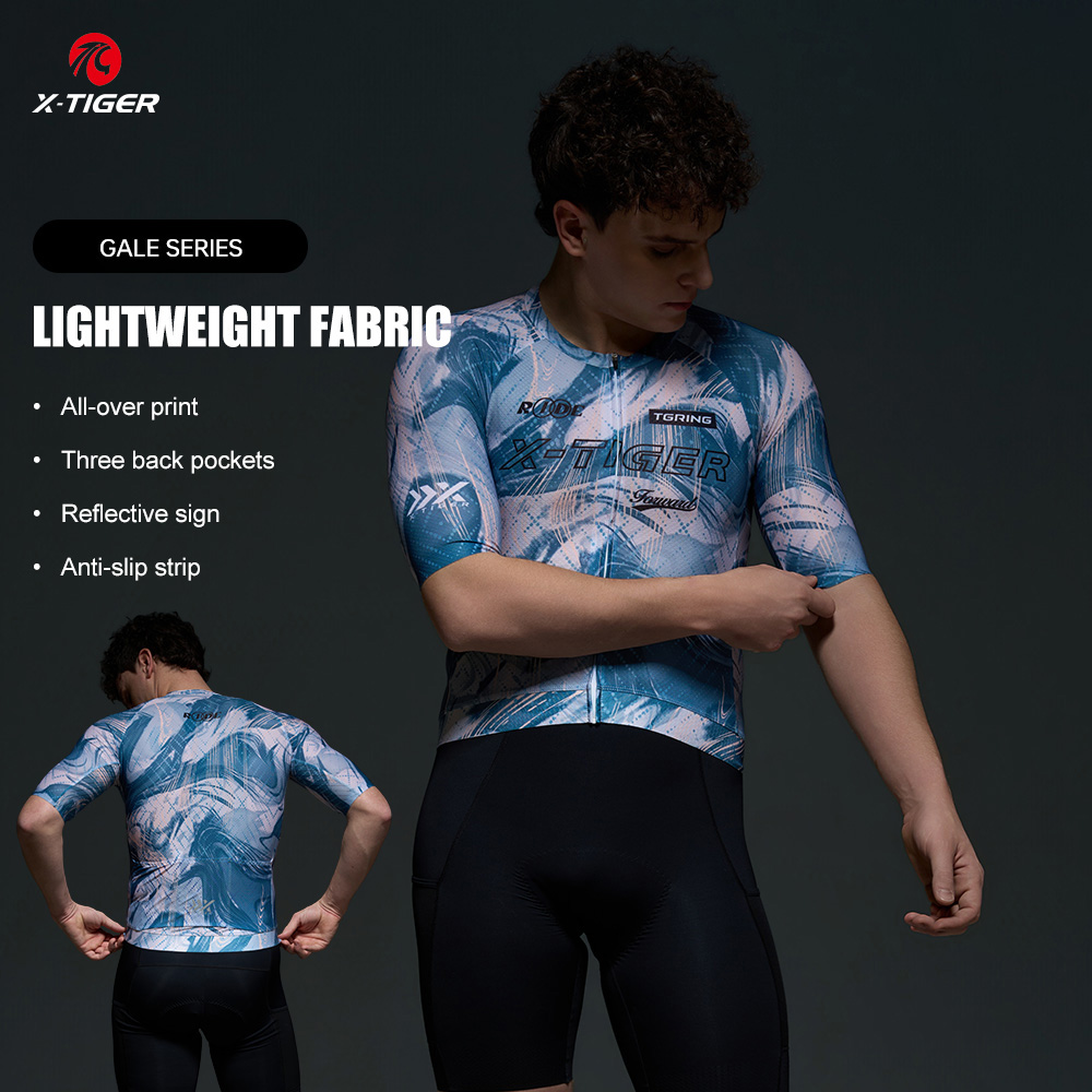 X Nutrition - X-TIGER Summer Cool Herren Kurzarm-Radtrikot Swift