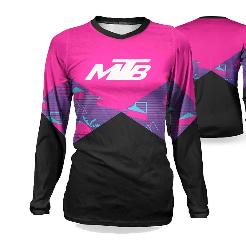 X Nutrition - 2026 Neue Damen-Downhill-Trikots, Mountainbike-MTB-Shirts, Offroad-DH-Motorrad-Trikot, Motocross-Sportbekleidung,