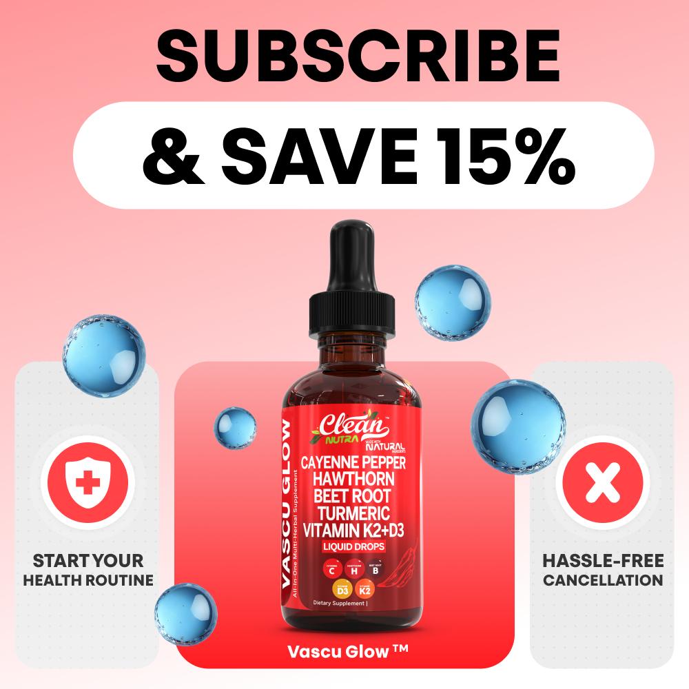 Clean Nutra Vascu Glow Flüssig – Vitamin D3 K2 Drop Bewertung und Preis