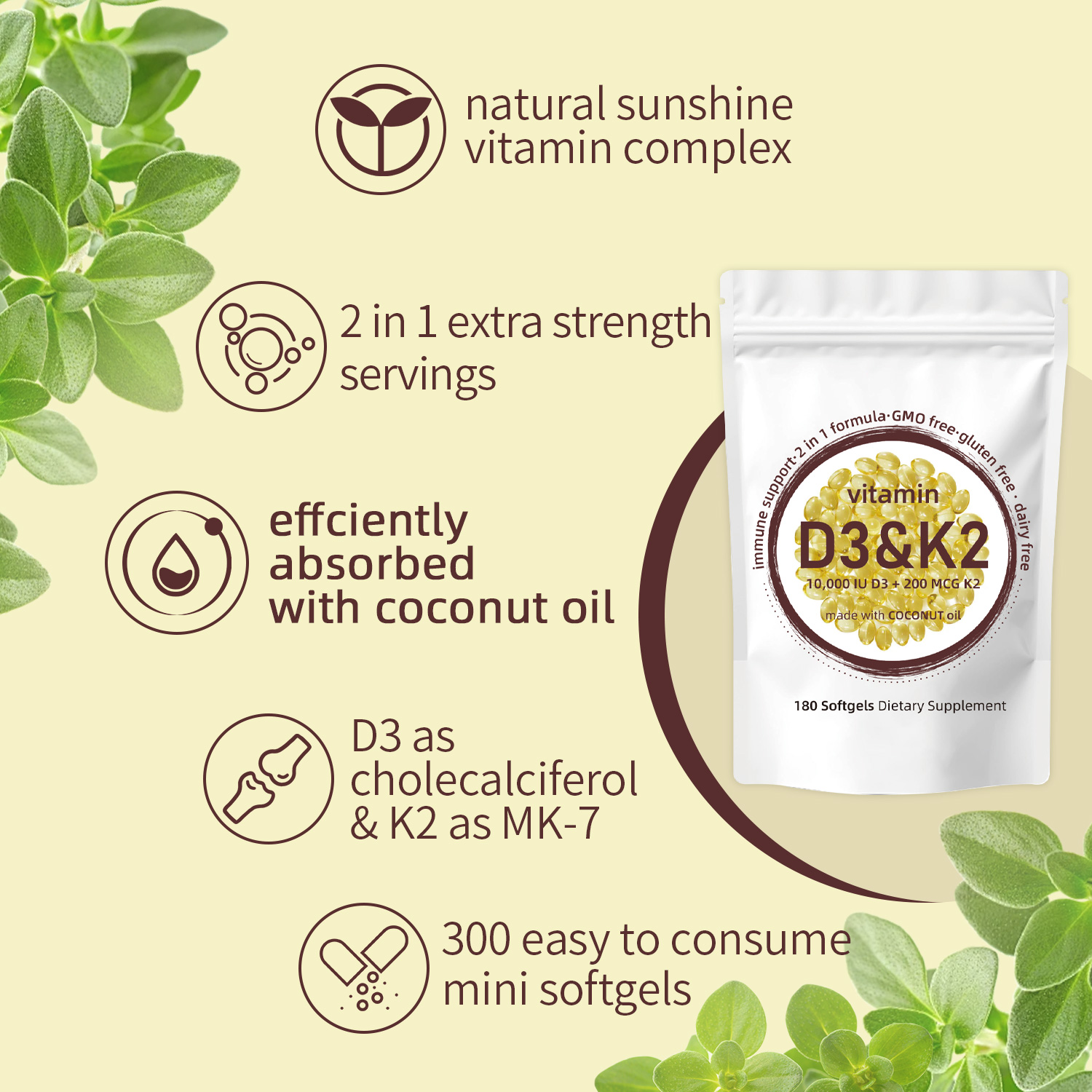 Vitamin D3 K2 Kapseln – Vitami – Vitamin D3 K2 Drop Bewertung und Preis