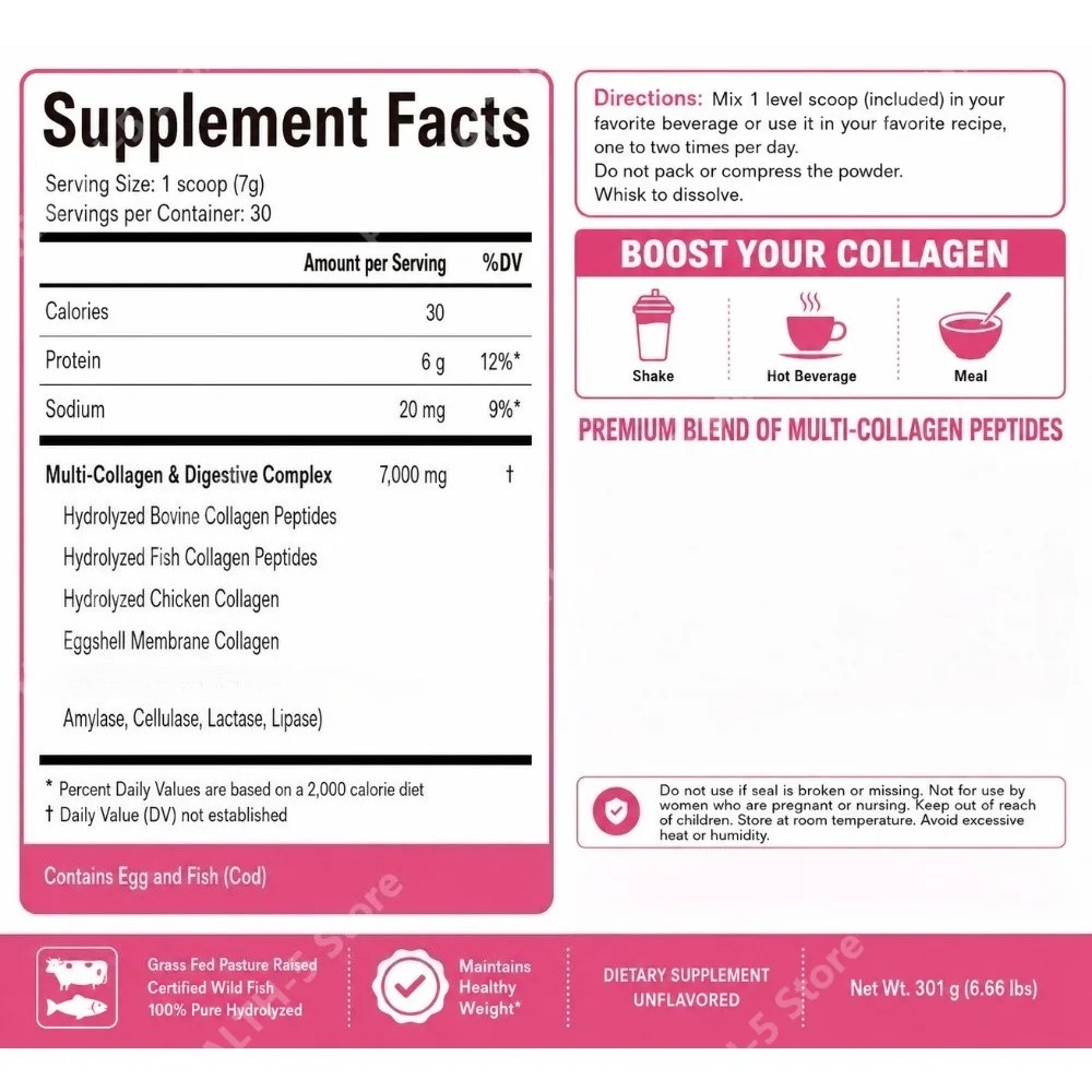 Hydrolysiertes Multi-Kollagen- – X Nutrition Bewertung und Preis