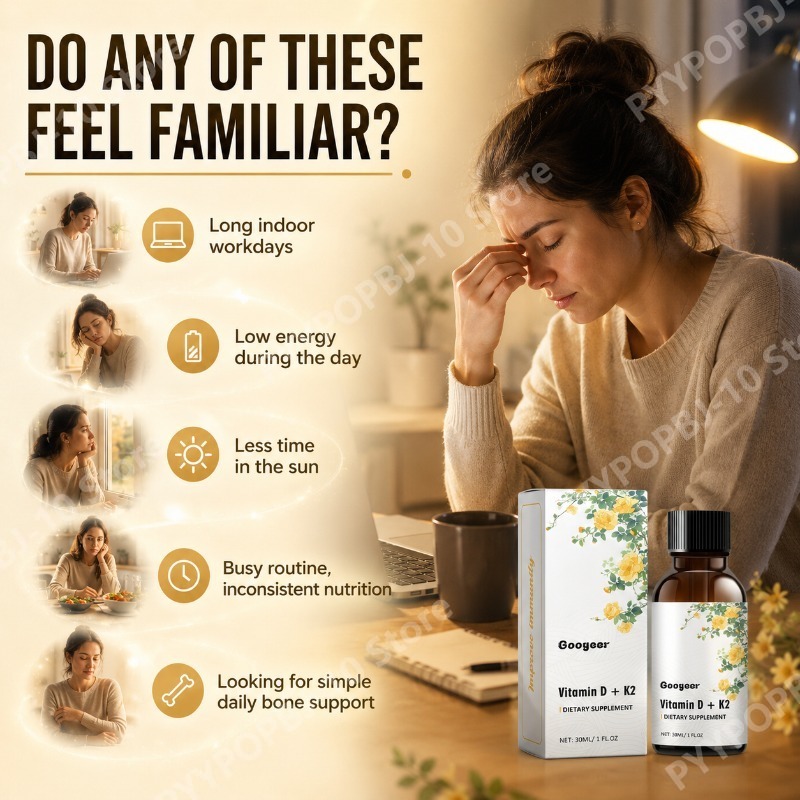Googeer Vitamin D3 K2 Flüssige – Vitamin D3 K2 Drop Bewertung und Preis