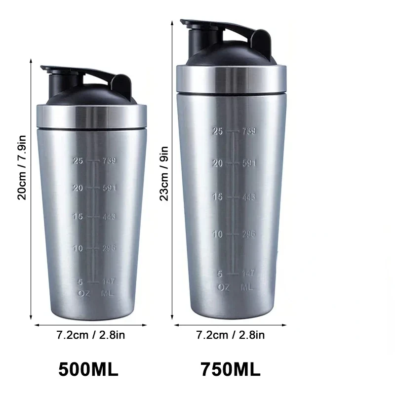 Edelstahl Protein Shaker Beche – Nutrition In Fitness Bewertung und Preis
