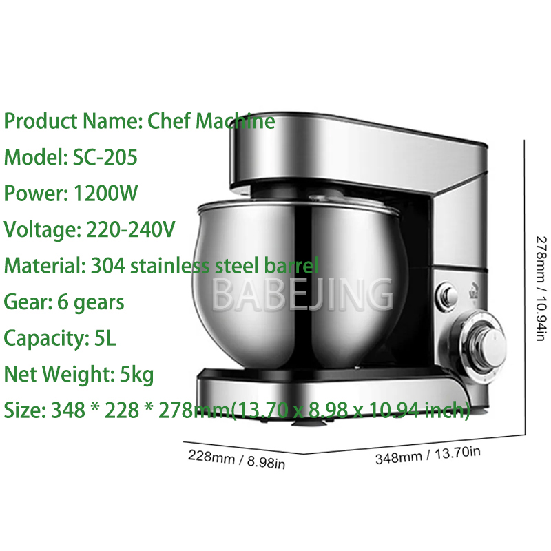 BABEJING 220V Gewerbliche Auto – X Nutrition Bewertung und Preis