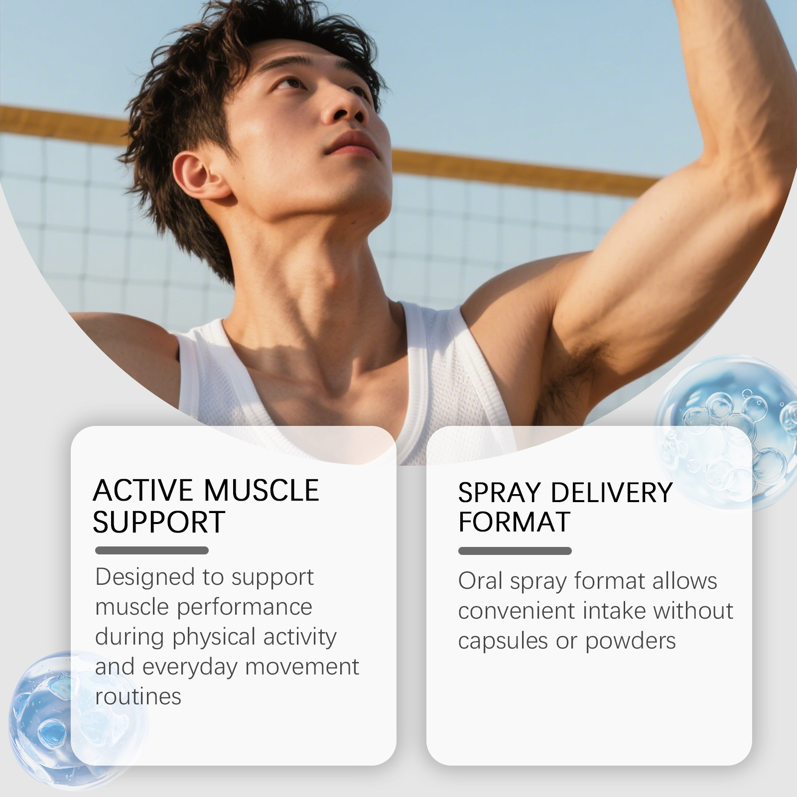 Muskelaufbauspray zur Steigeru – Nutrition Fitness Supplements Bewertung und Preis