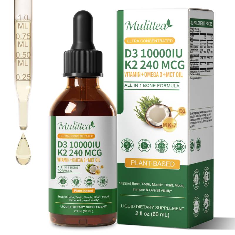 Mulittea Vitamin K2+D3 60ml Tr – Vitamin D3 K2 Drop Bewertung und Preis