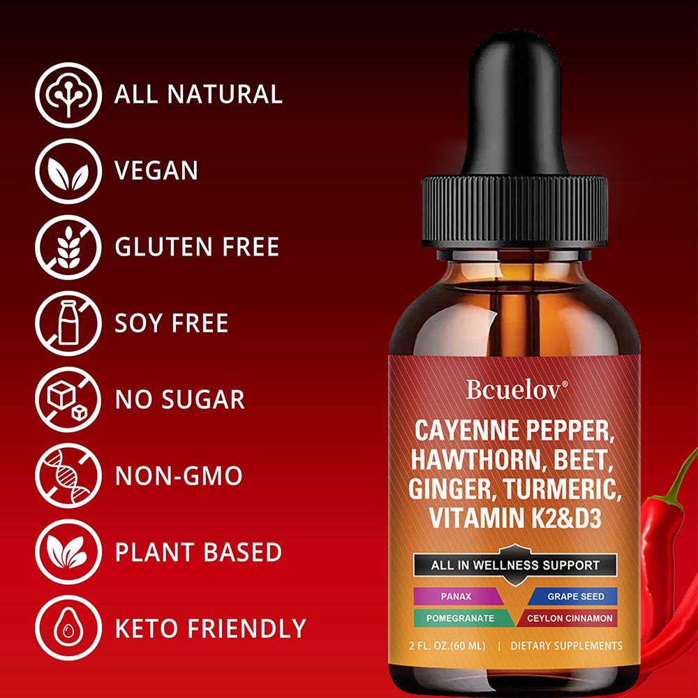 Flüssigkeitstropfen mit Cayenn – Vitamin D3 K2 Drop Bewertung und Preis